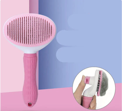 Pet Hair Removal Comb – Grooming Tool for Cats & Dogs