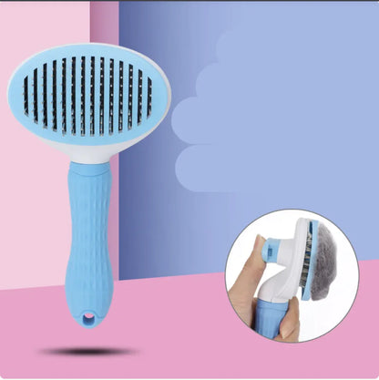 Pet Hair Removal Comb – Grooming Tool for Cats & Dogs