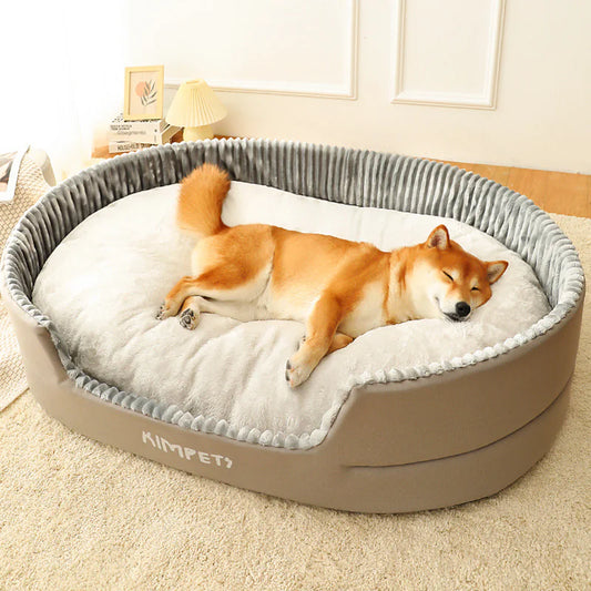 Washable Dog Bed with Removable Cover – Universal Fit