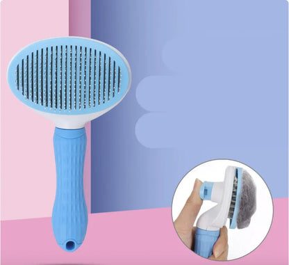 Pet Hair Removal Comb – Grooming Tool for Cats & Dogs