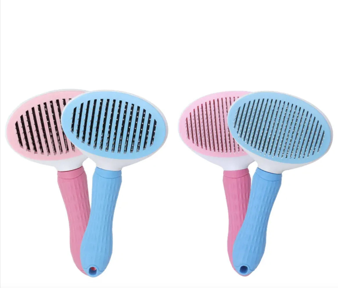 Pet Hair Removal Comb – Grooming Tool for Cats & Dogs