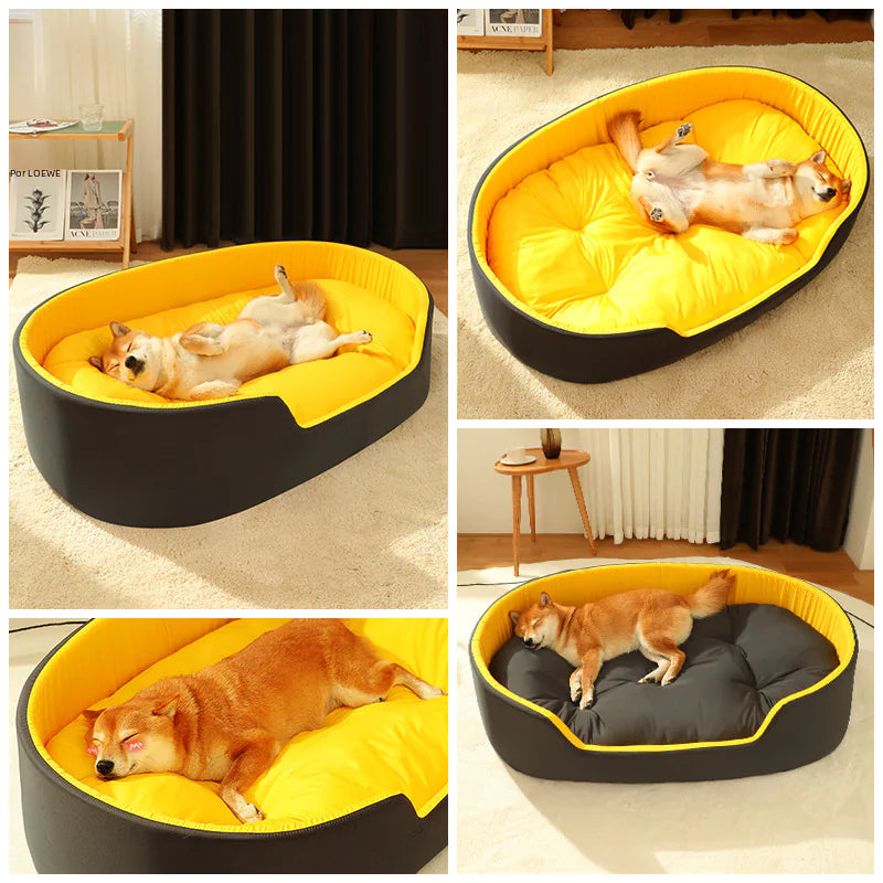 Washable Dog Bed with Removable Cover – Universal Fit