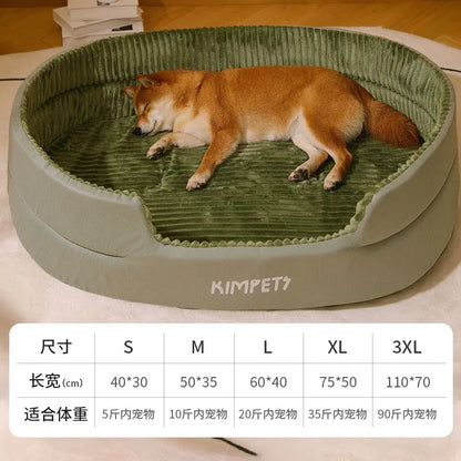 Washable Dog Bed with Removable Cover – Universal Fit